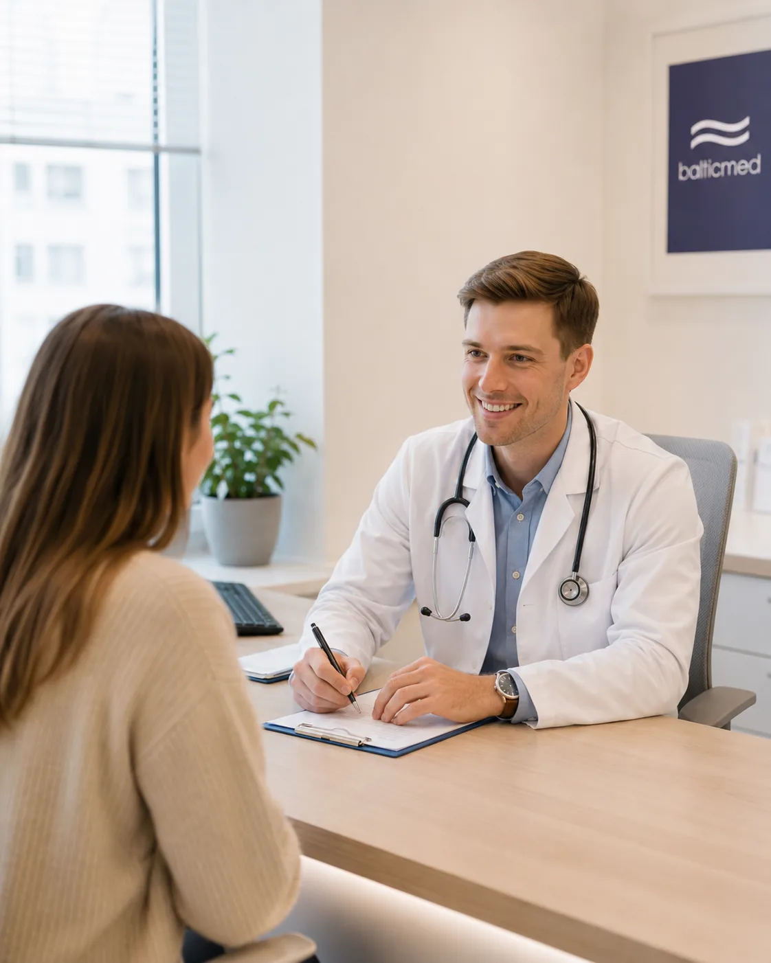 Konsultacja lekarska w przychodni Balticmed