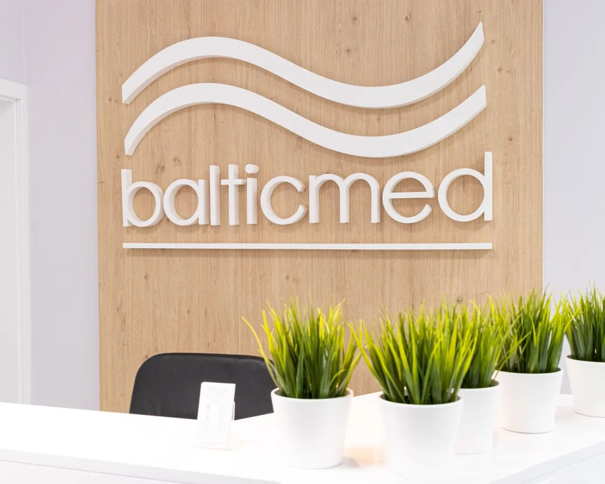 Recepcja przychodni Balticmed Gumieńce