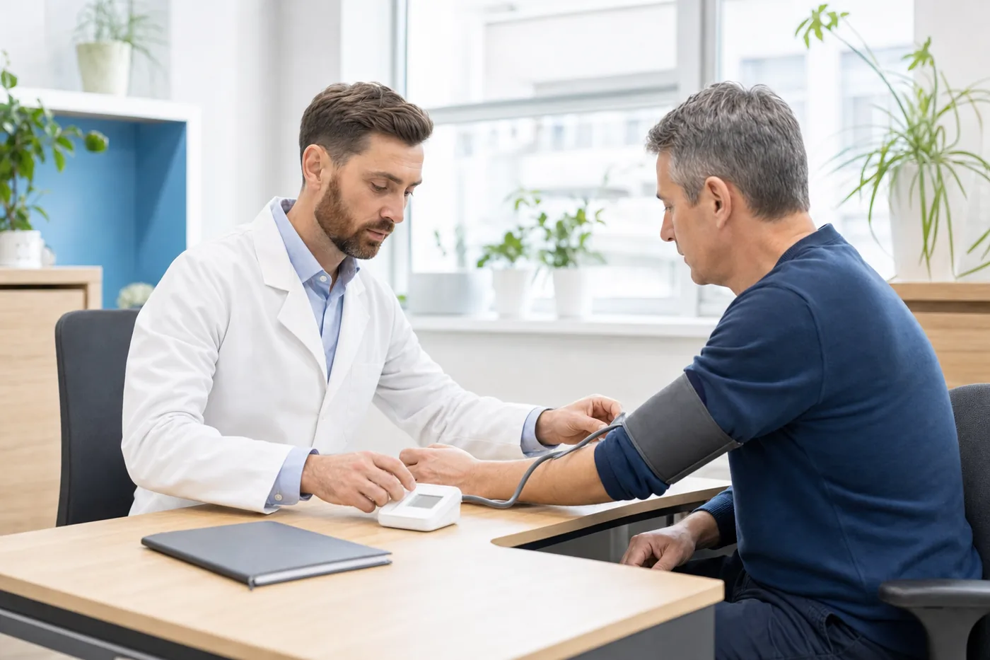 Pomiar ciśnienia tętniczego w gabinecie nefrologa Balticmed