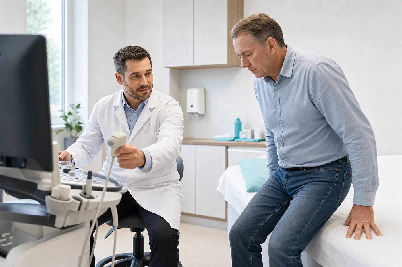 Przygotowanie do badania USG w gabinecie urologa Balticmed