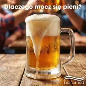 Piana – Dlaczego mocz się pieni? Balticmed