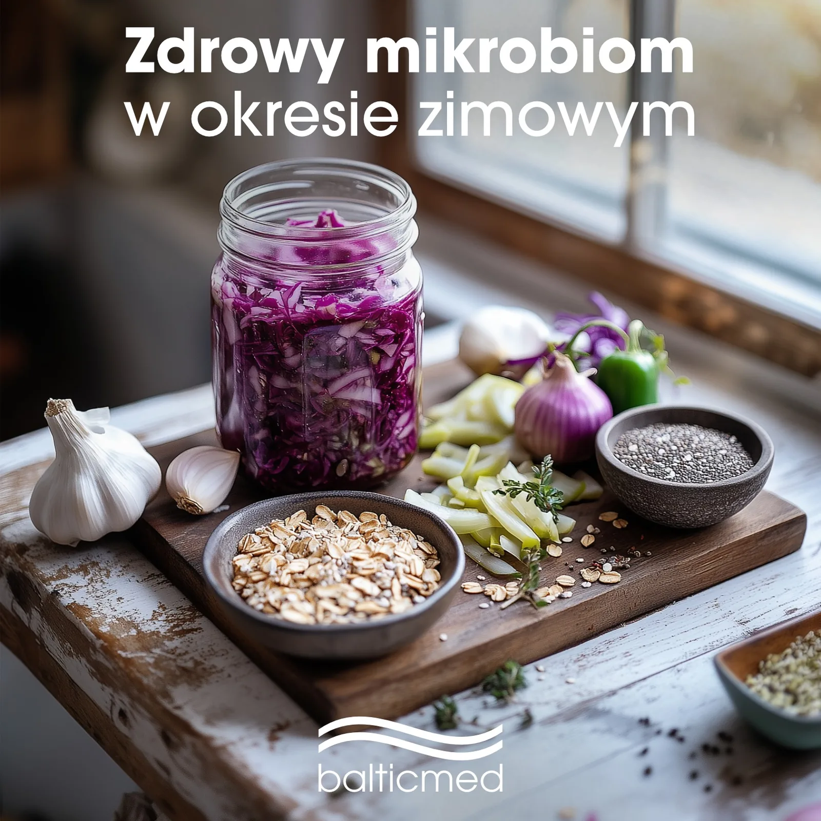 Zdrowy mikrobiom w okresie zimowym