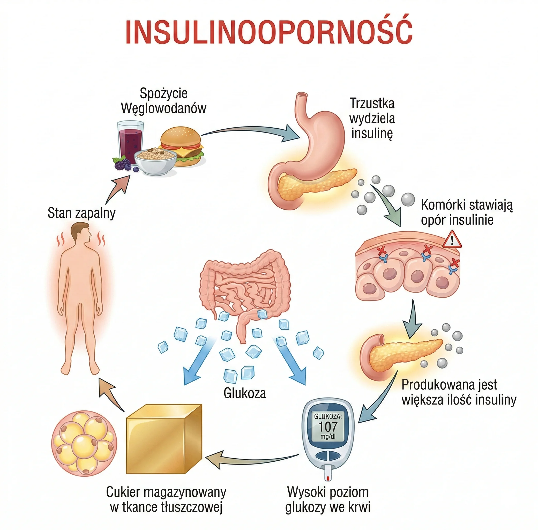 Insulinoopornosc – Dlaczego otyłość prowadzi do cukrzycy Balticmed