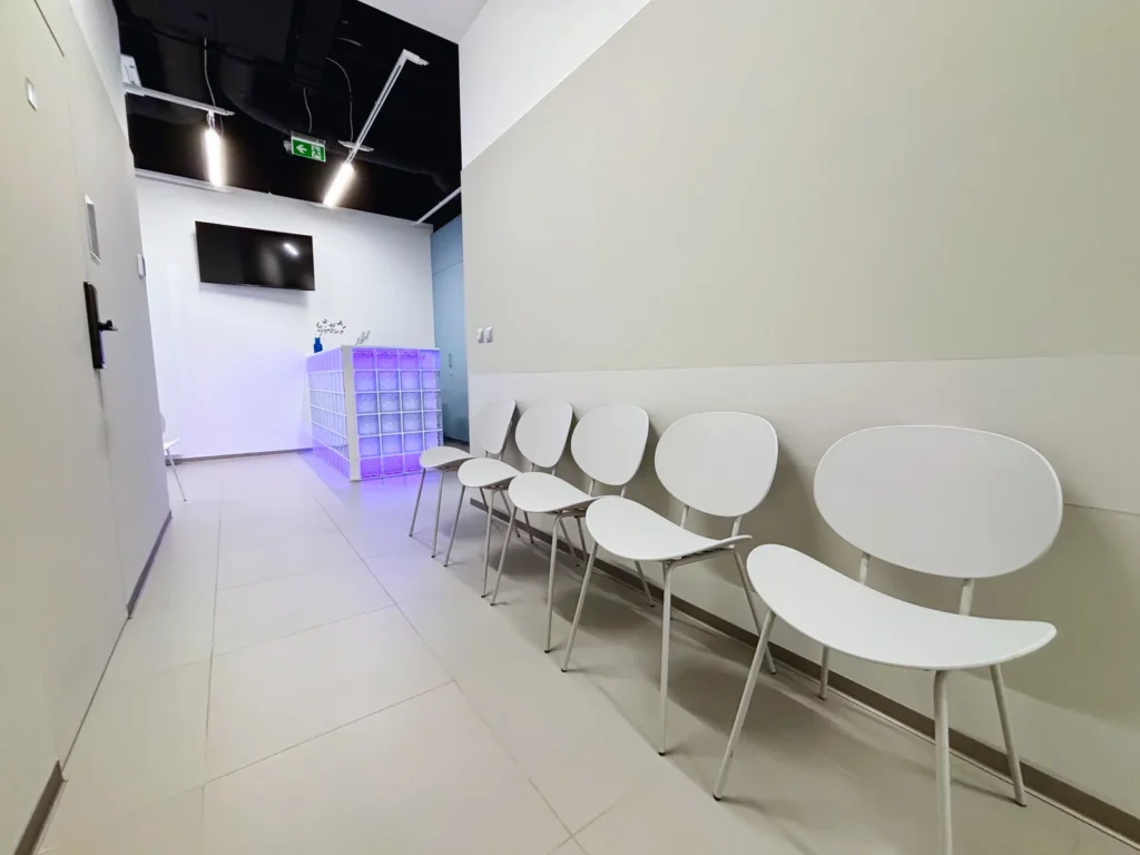 Poczekalnia przychodni Balticmed Nad Odrą