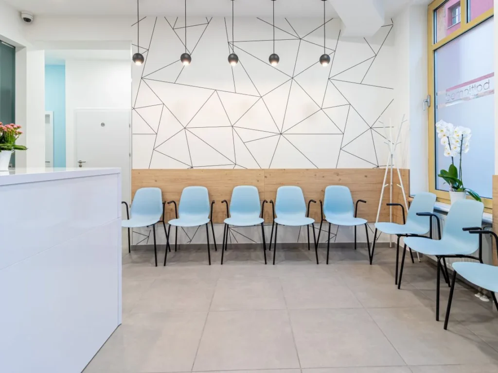 Poczekalnia przychodni Balticmed Śródmieście